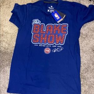 Men’s Medium Blake Show T Shirt Detroit Pistons